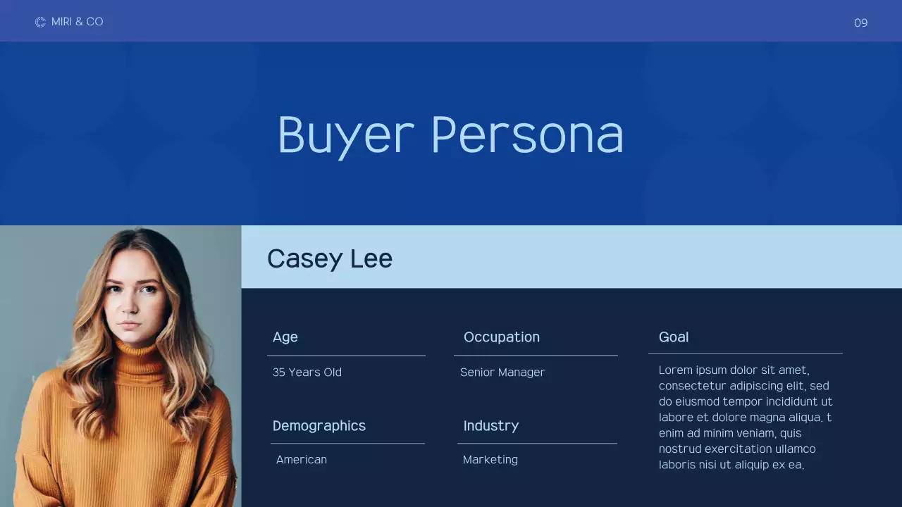 Blue Modern Marketing Plan Presentation