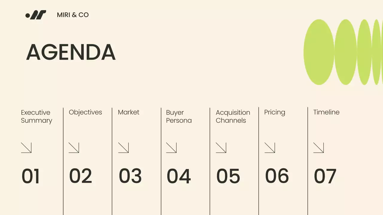 Green Modern Market Presentation