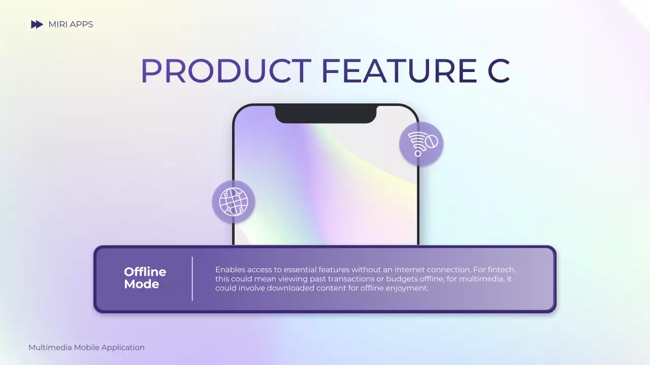 Purple Modern Mobile Presentation