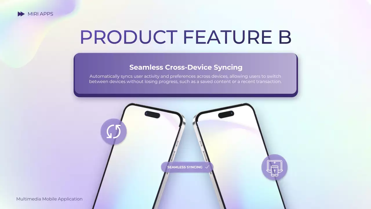Purple Modern Mobile Presentation