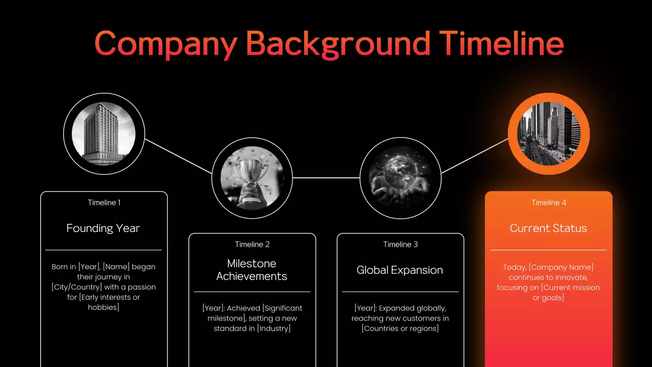 Black Modern Infographics Guide Presentation