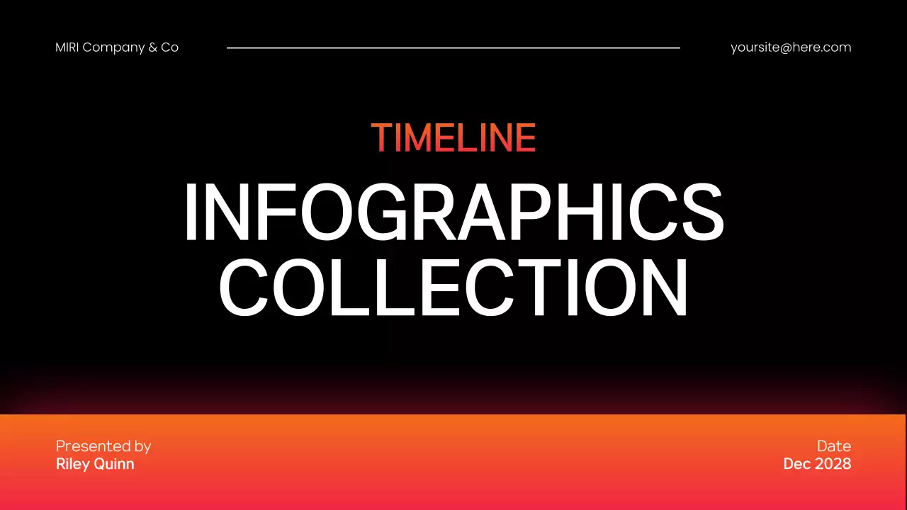 Black Modern Infographics Guide Presentation