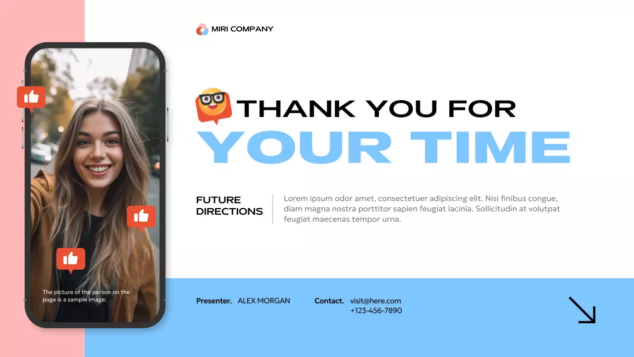 White Modern Social Media Presentation