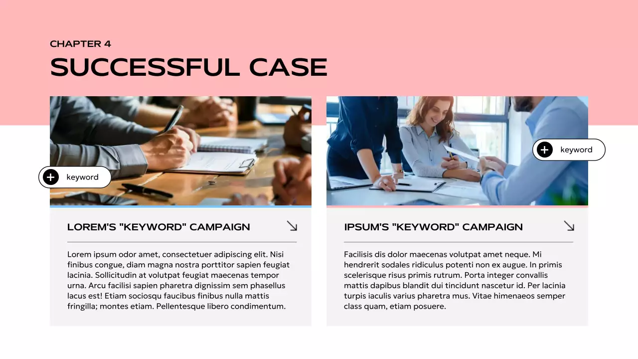 White Modern Social Media Presentation