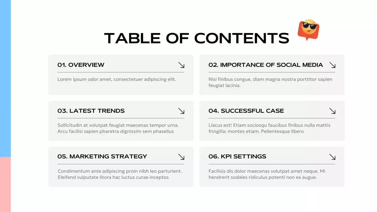 White Modern Social Media Presentation