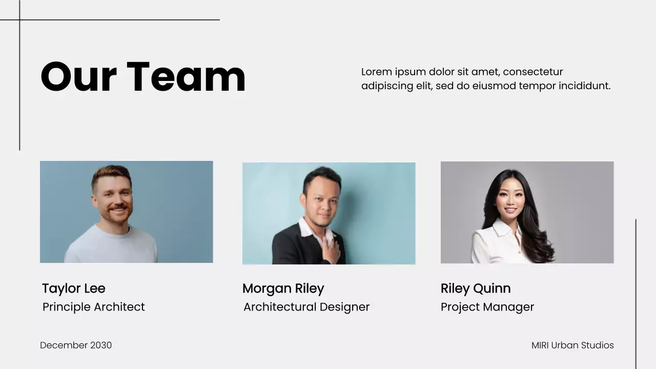 Grey Modern Architecture Portfolio Presentation