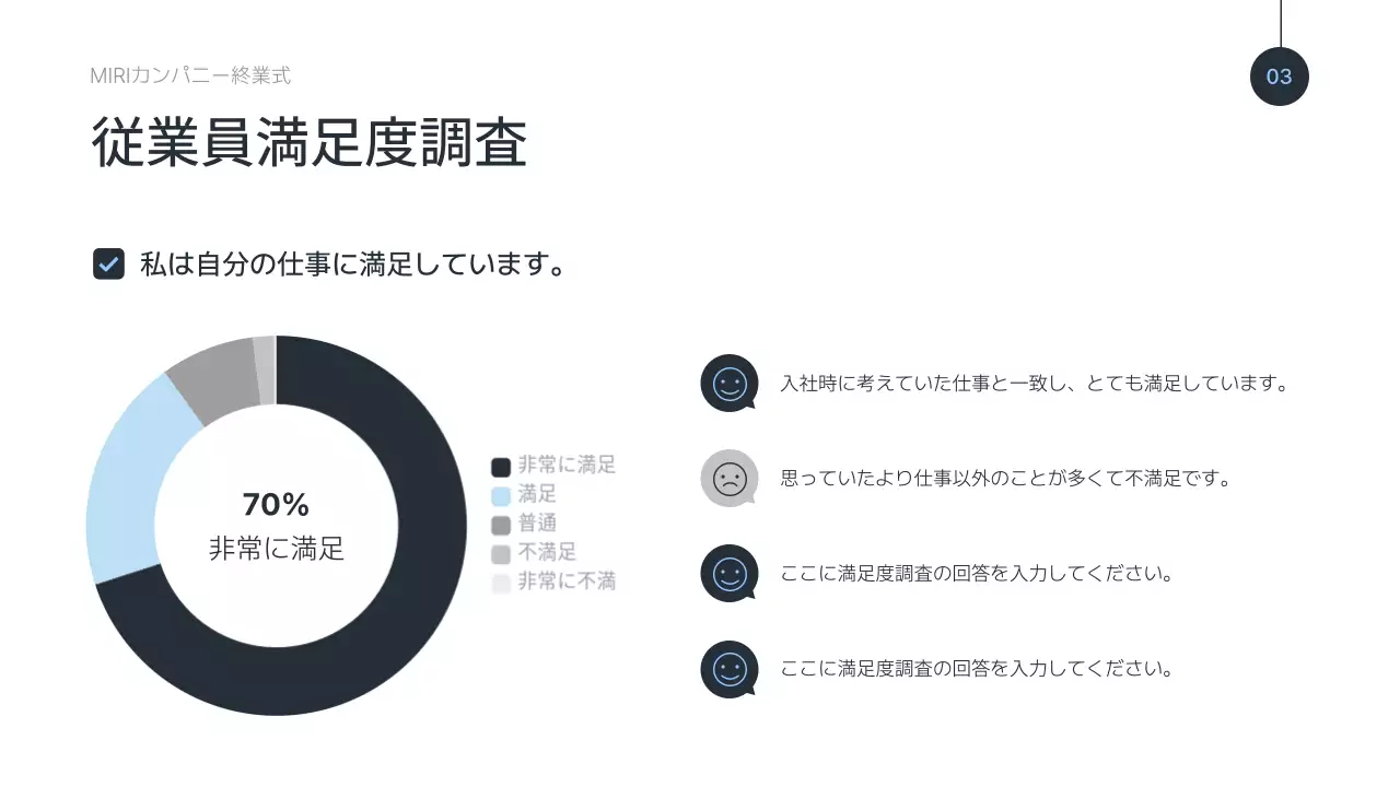 黒 モダン プラン プレゼンテーション