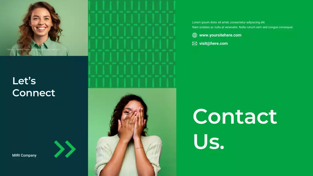 Green Modern 회사 프로필 프레젠테이션