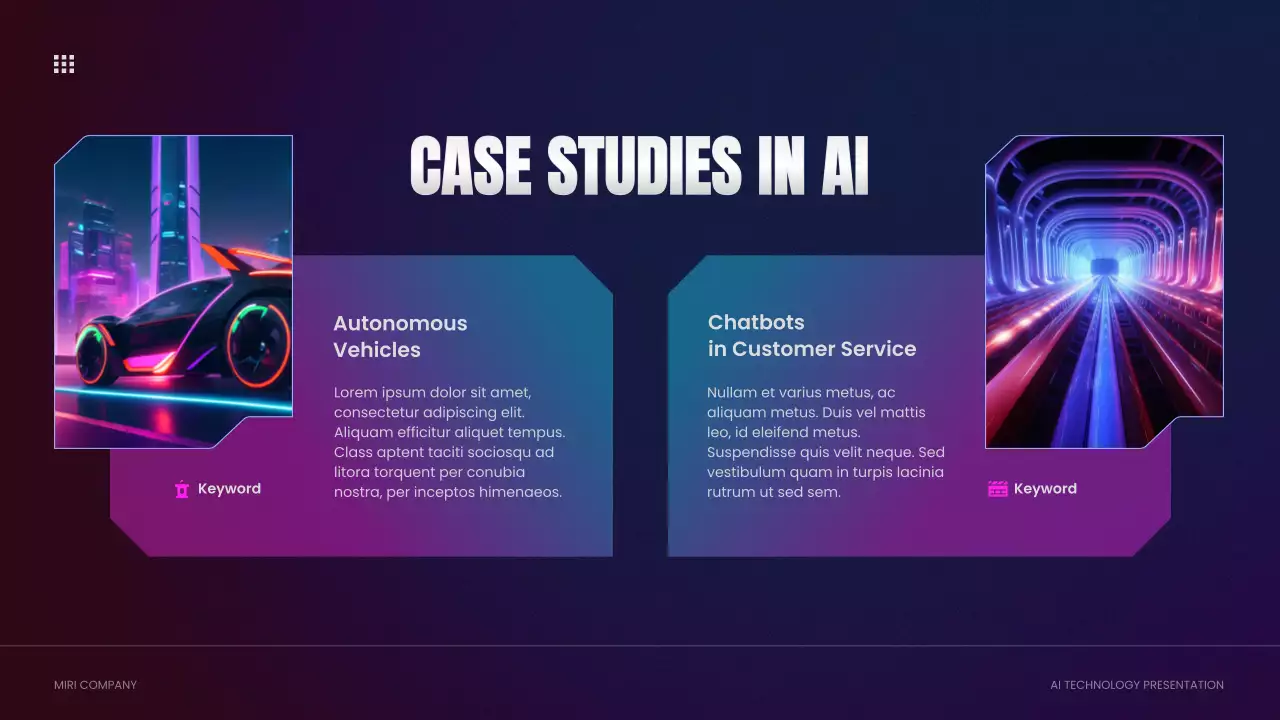 Purple Modern Ai Promotion Presentation