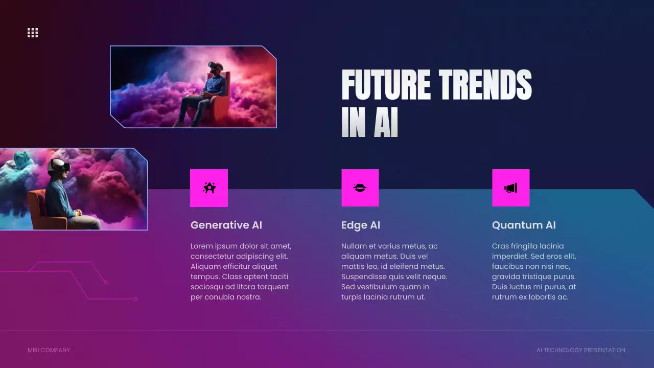 Purple Modern Ai Promotion Presentation