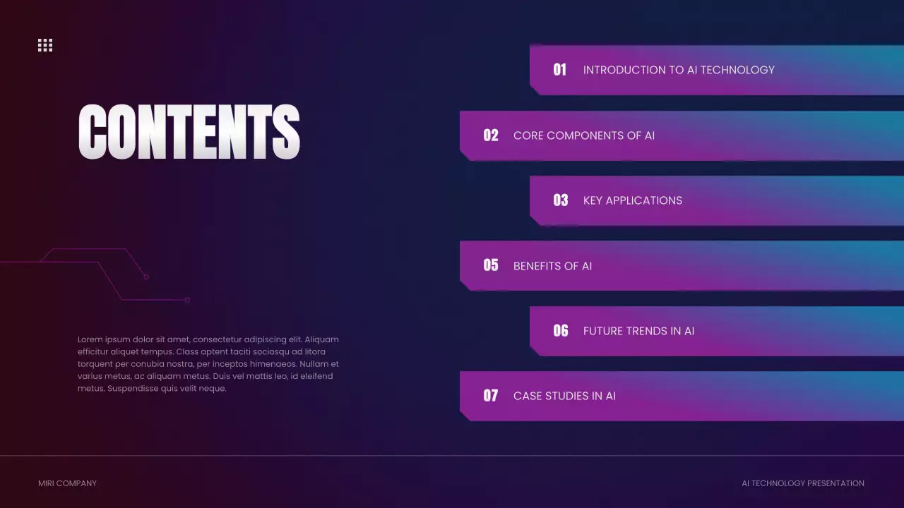 Purple Modern Ai Promotion Presentation
