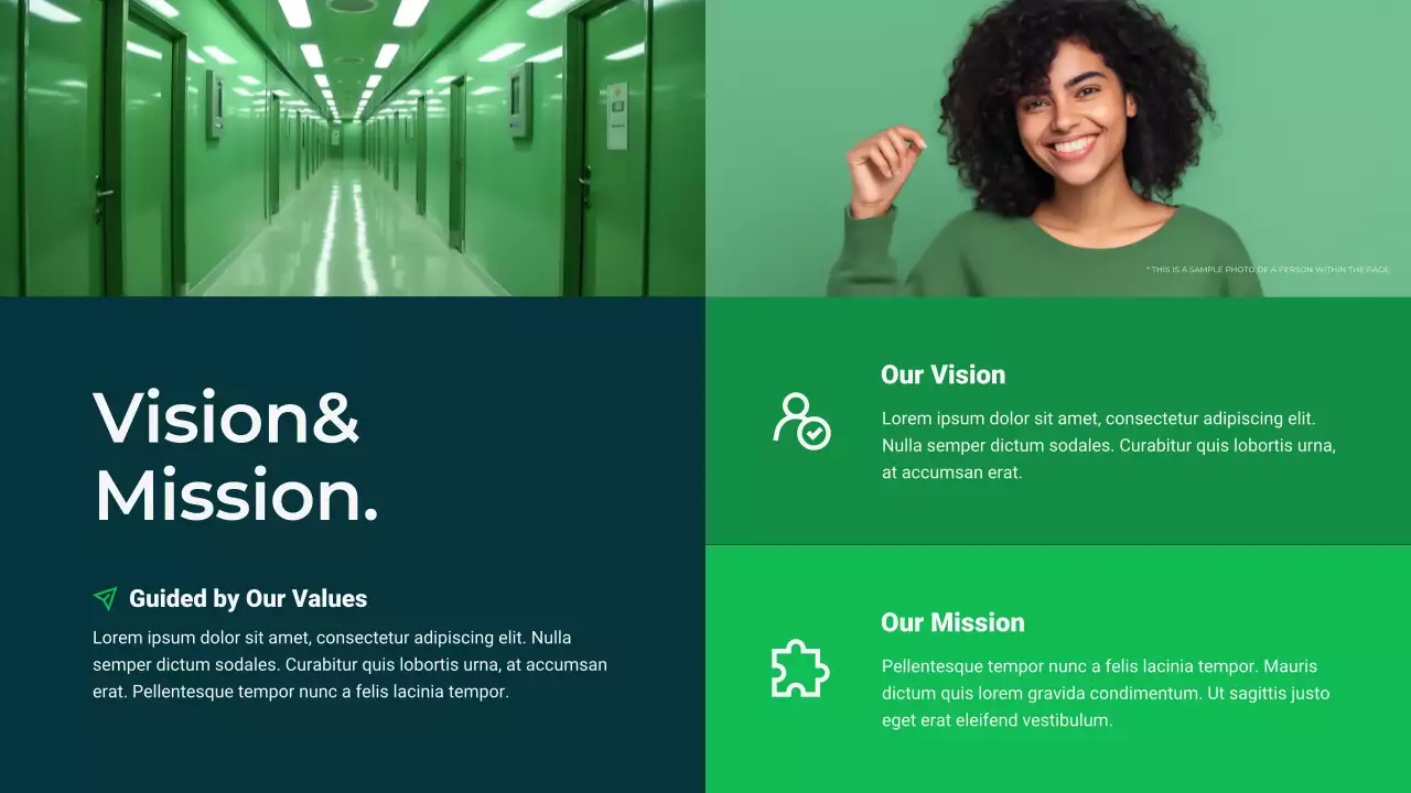 Green Modern 회사 프로필 프레젠테이션