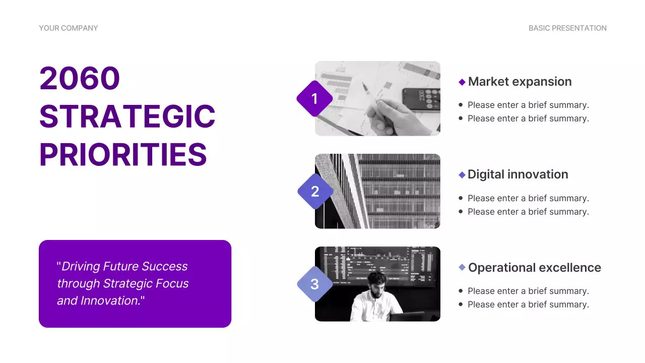Purple Modern Business Presentation