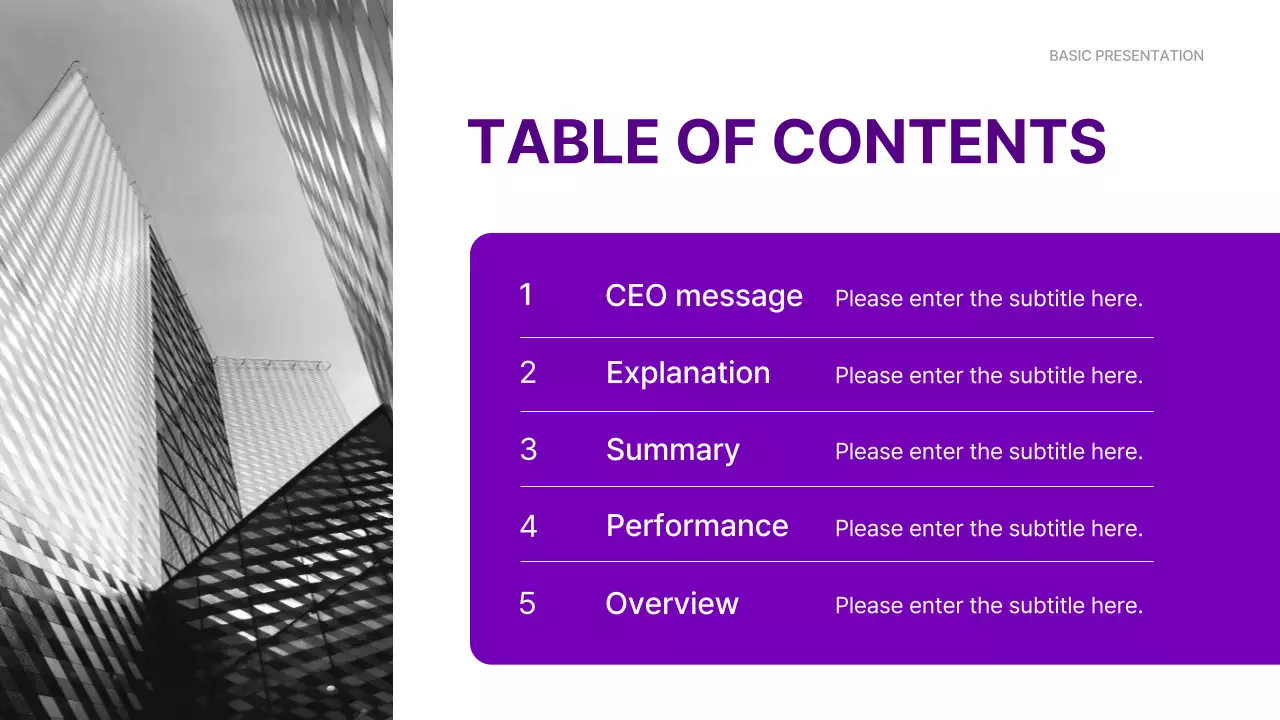 Purple Modern Business Presentation