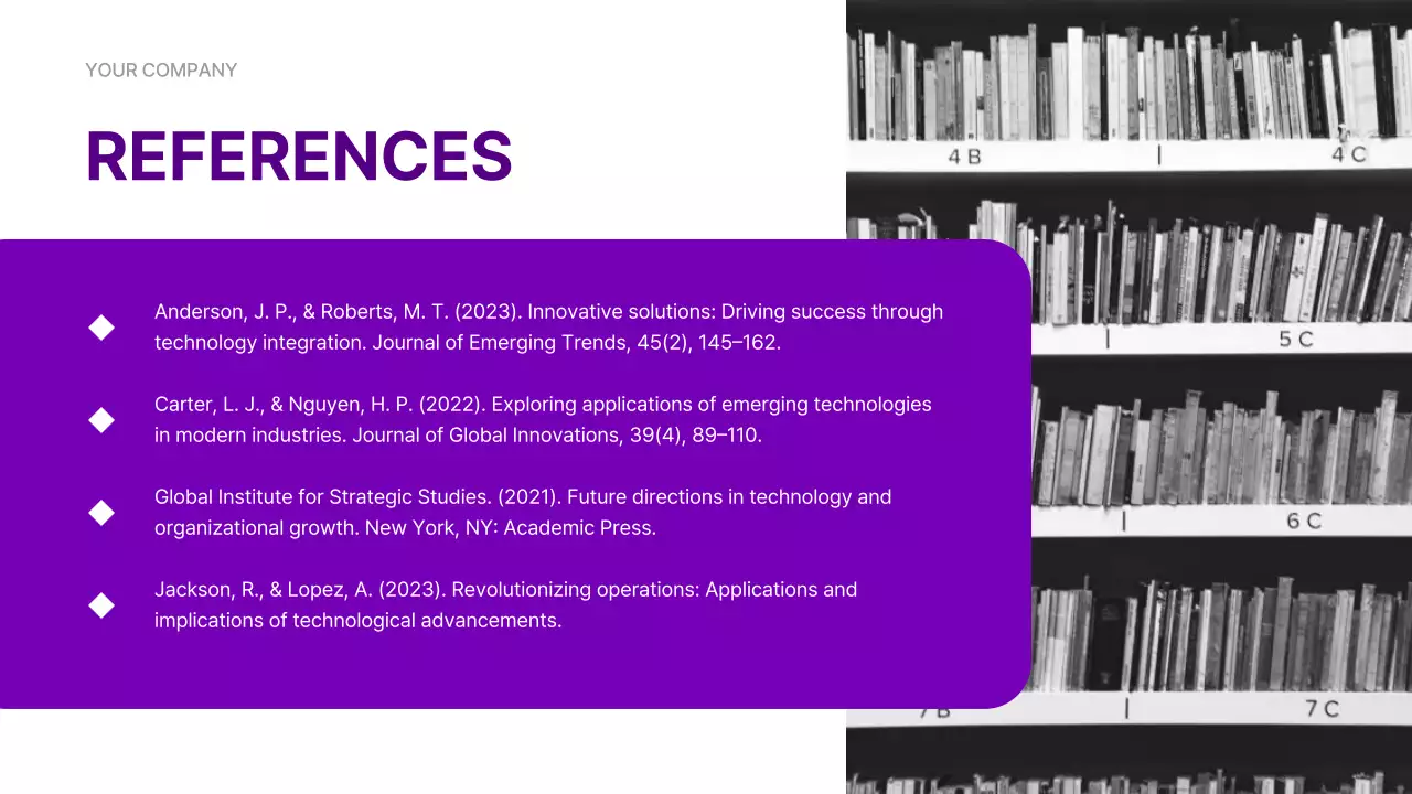 Purple Modern Business Presentation