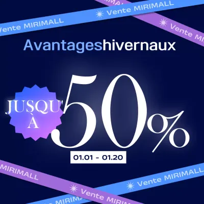 Bleu marine Modern Sale Promotion