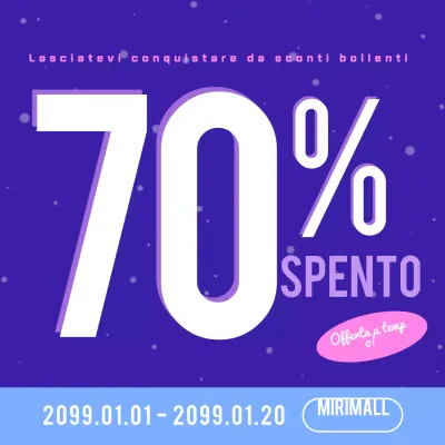 Promuovete la vostra vendita di modernariato blu navy