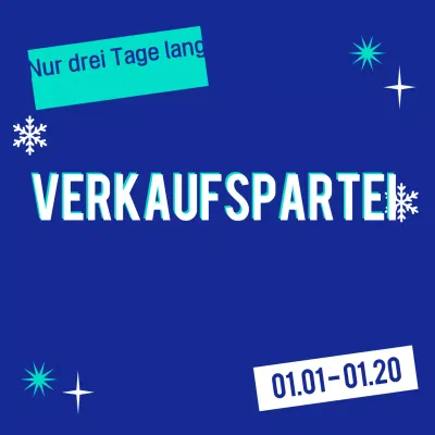 Blue Pop Verkaufsförderung