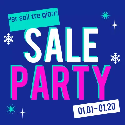 Promozione vendita Blue Pop