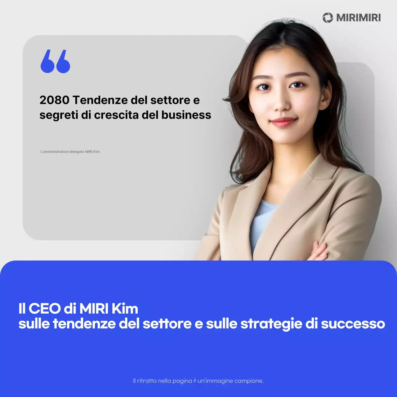 Blu Parlare d'affari moderno