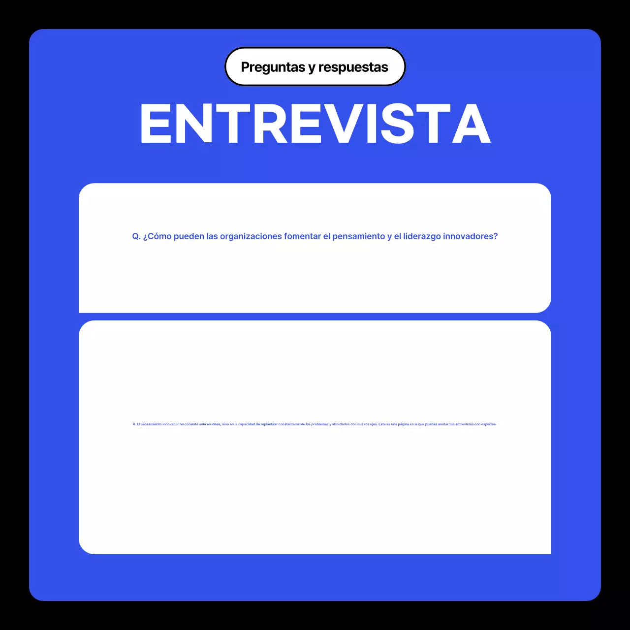 Blue Modern Business Talk