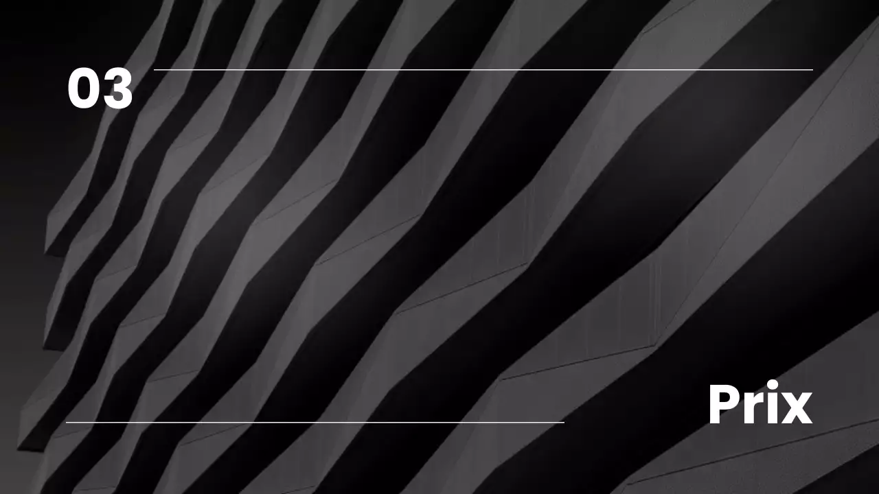 Présentation d'un portfolio d'architecture