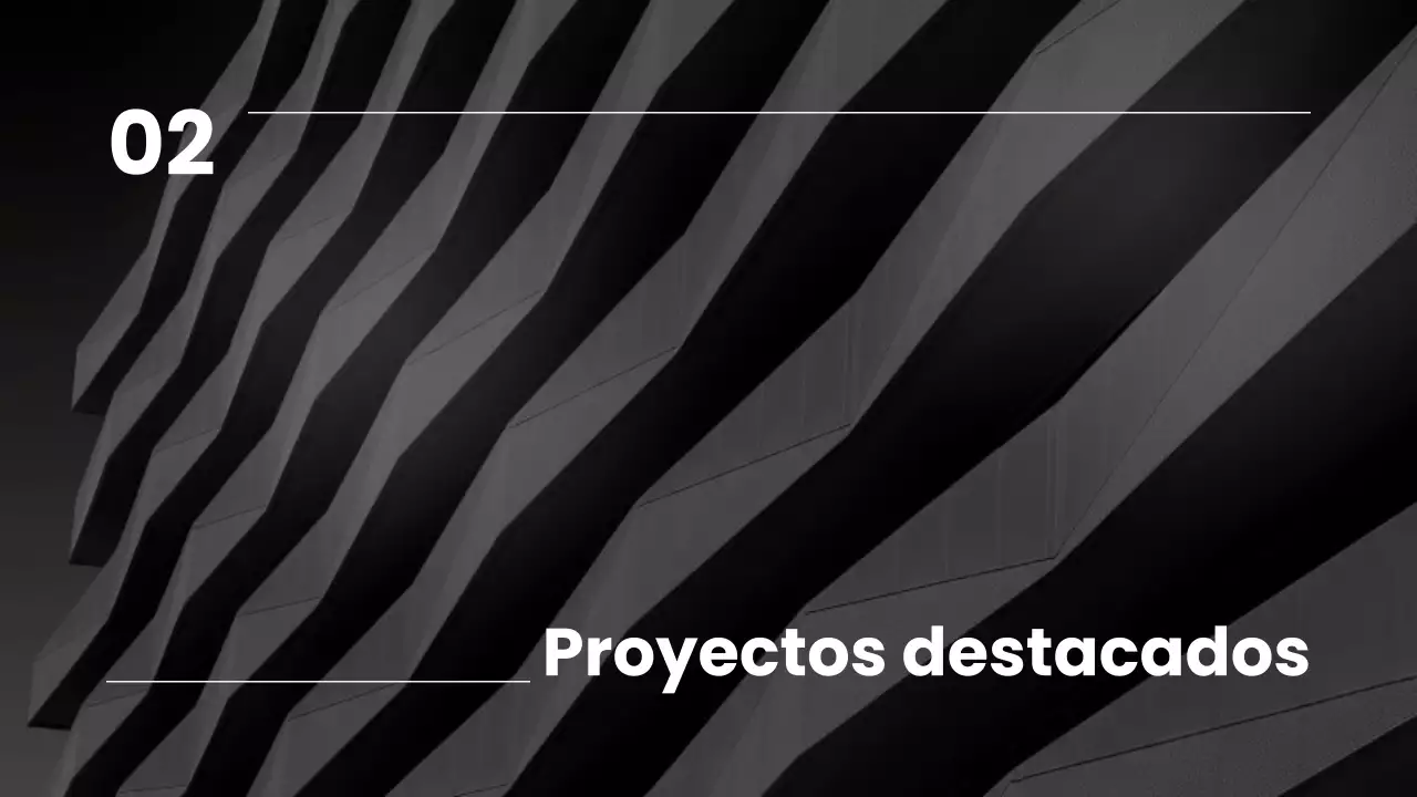 Presentación de la cartera de arquitectura