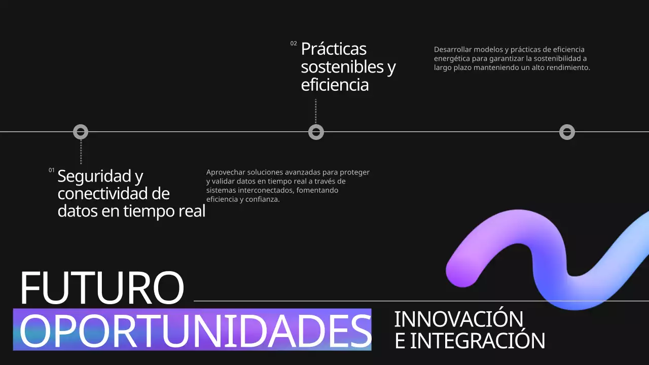 Azul Violeta Negro Conferencia Moderna Anuncio