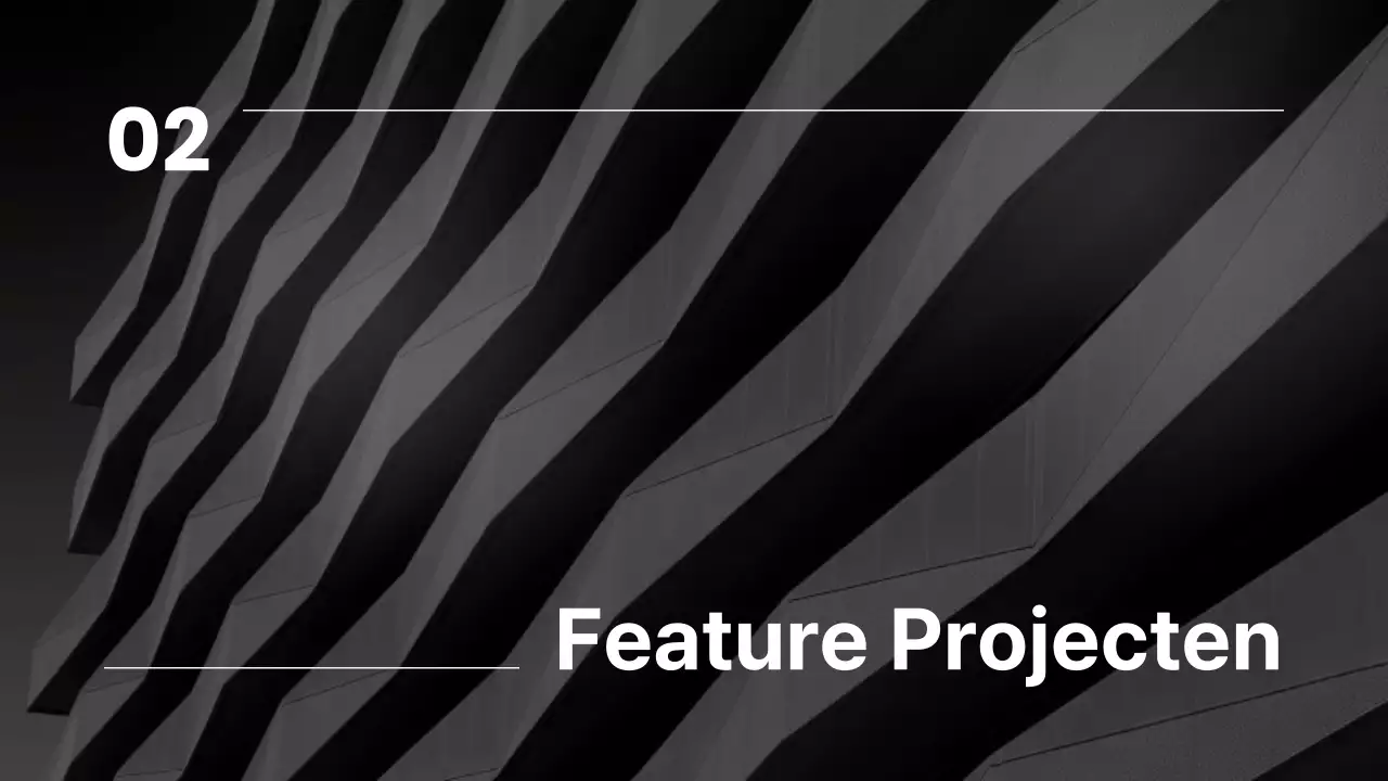 Presentatie architectuurportfolio