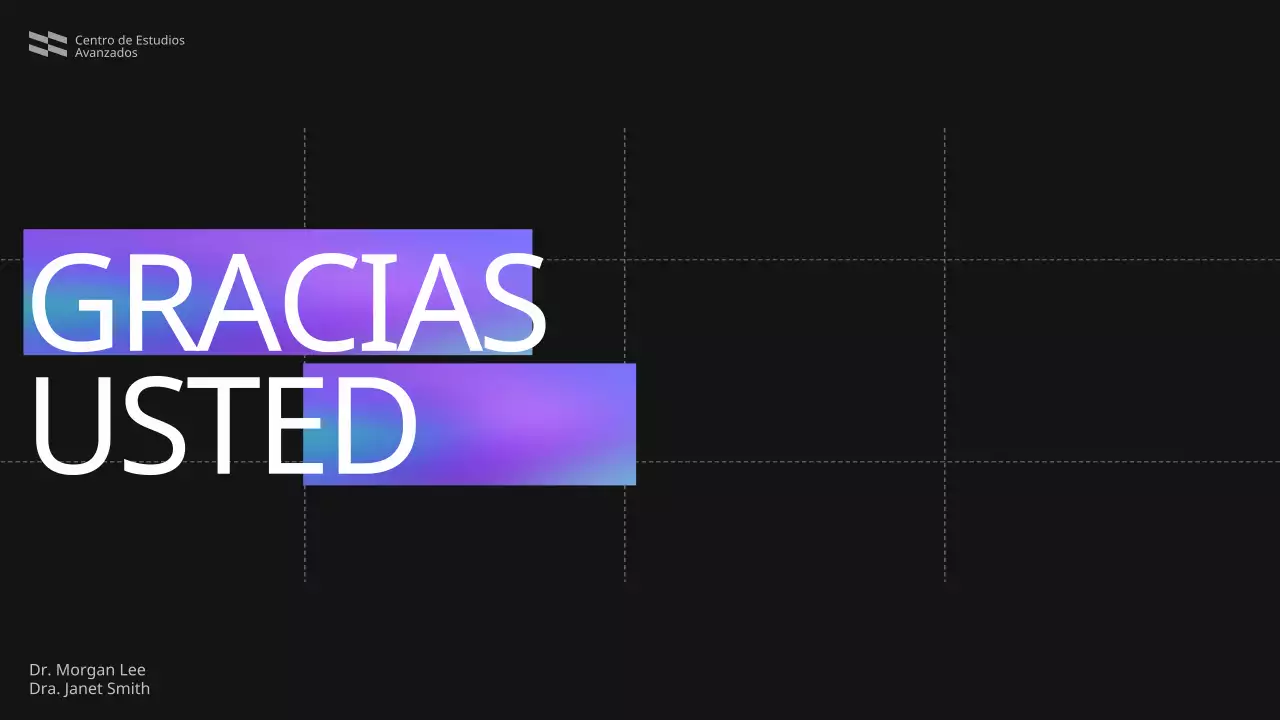 Azul Violeta Negro Conferencia Moderna Anuncio