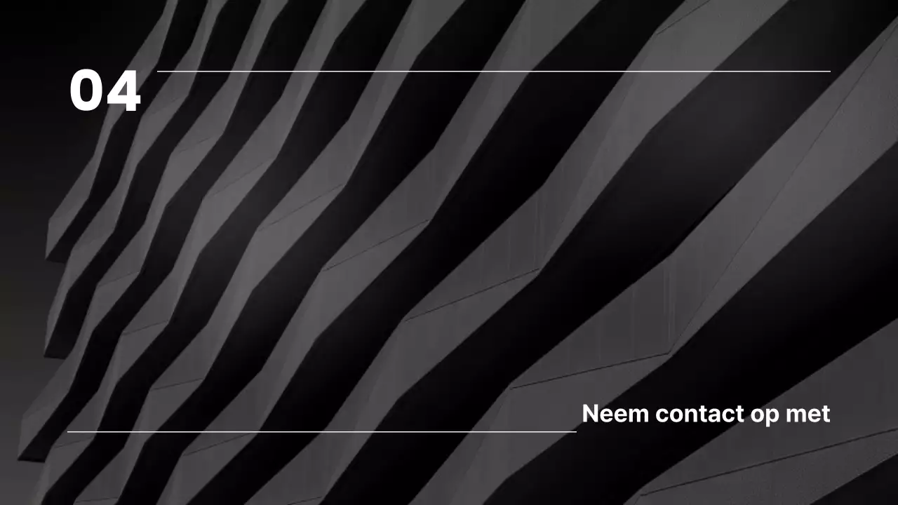 Presentatie architectuurportfolio