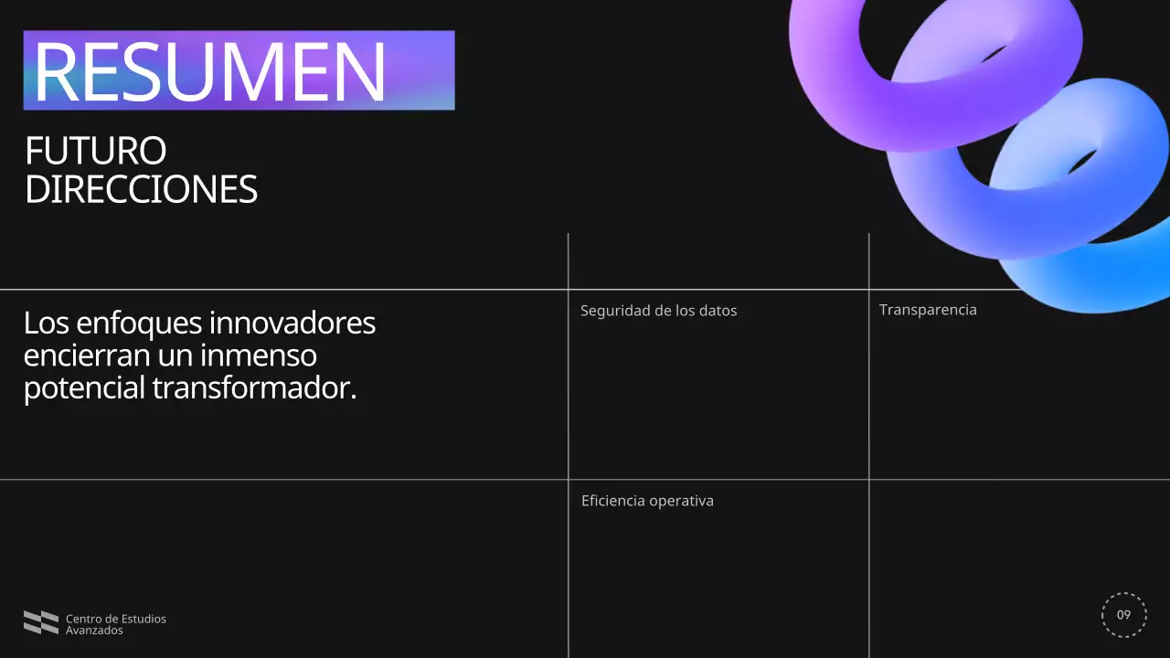 Azul Violeta Negro Conferencia Moderna Anuncio