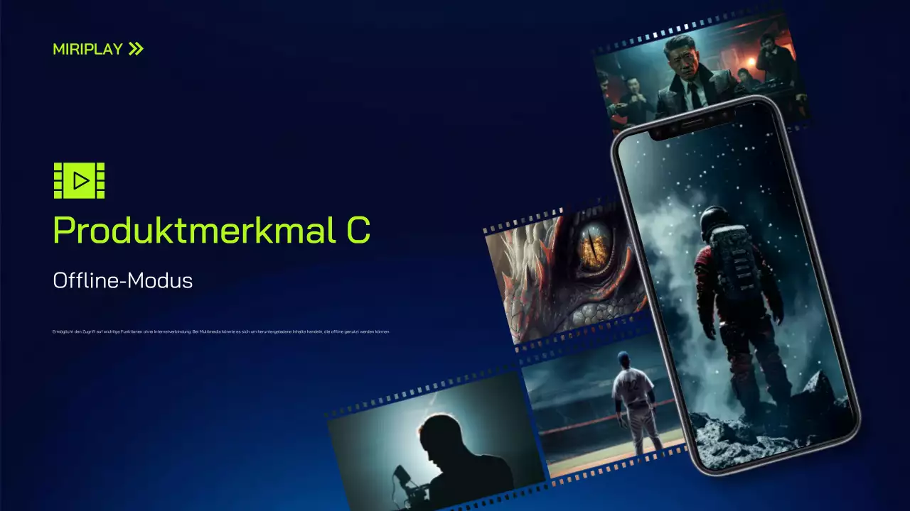 lila moderne mobile App Einführung