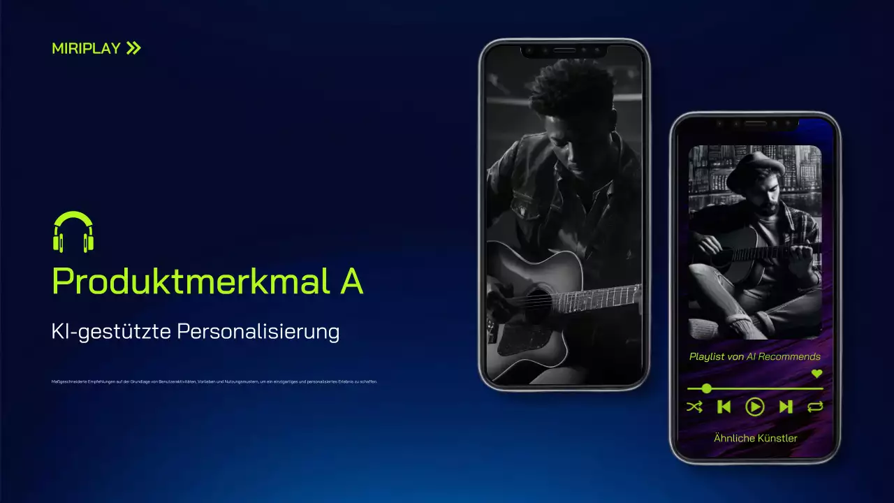 lila moderne mobile App Einführung