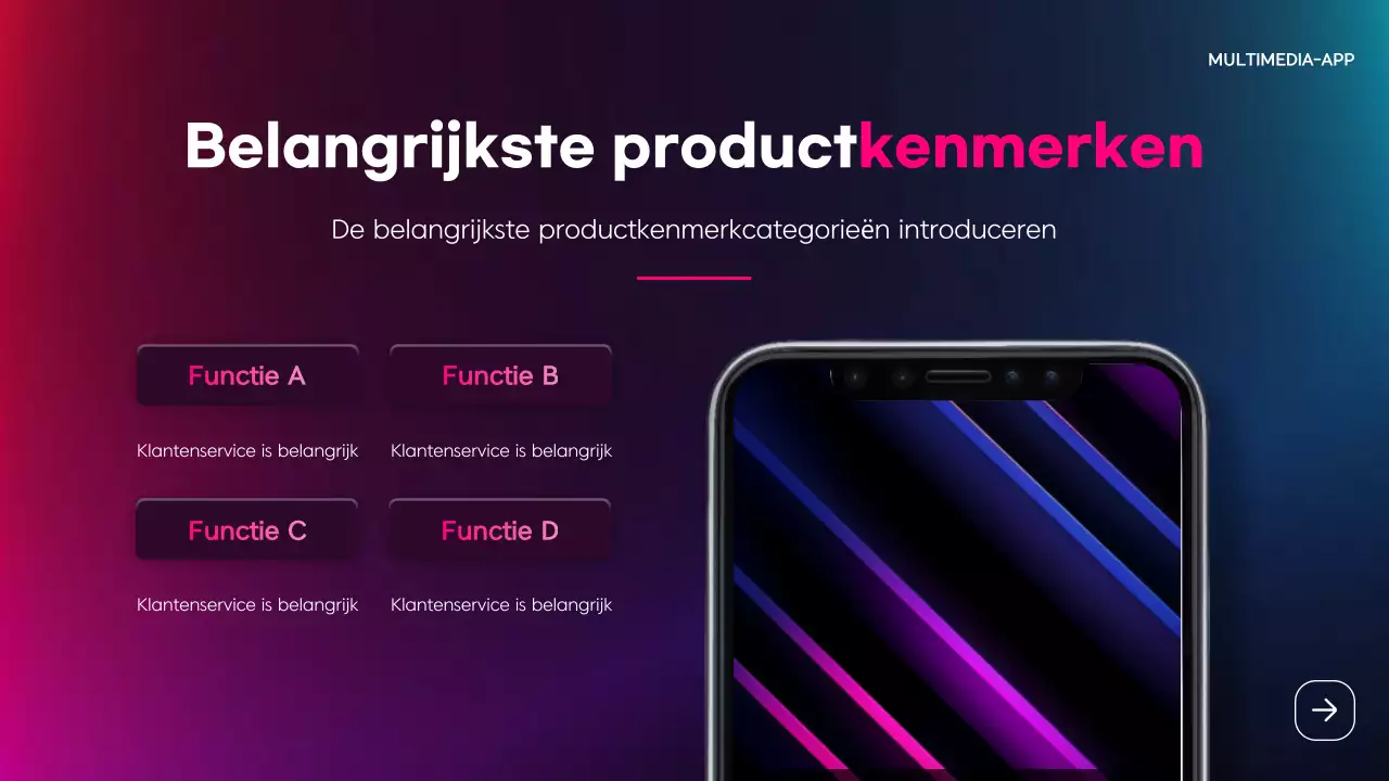 moderne app promotie