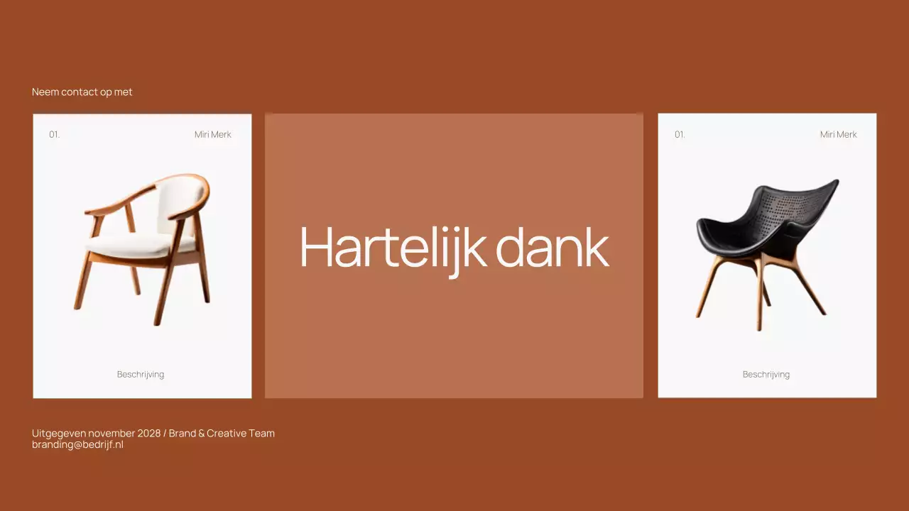 Trendy Neutraal Interieur Merk Richtlijnen Handleiding