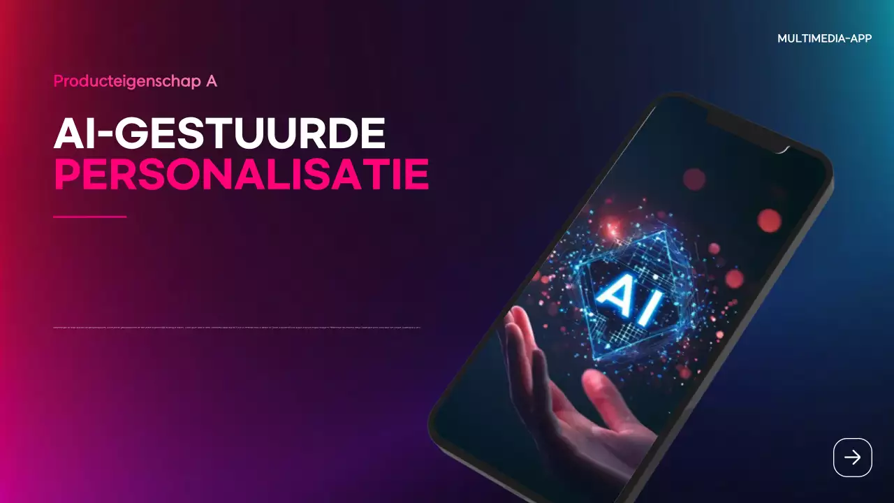 moderne app promotie