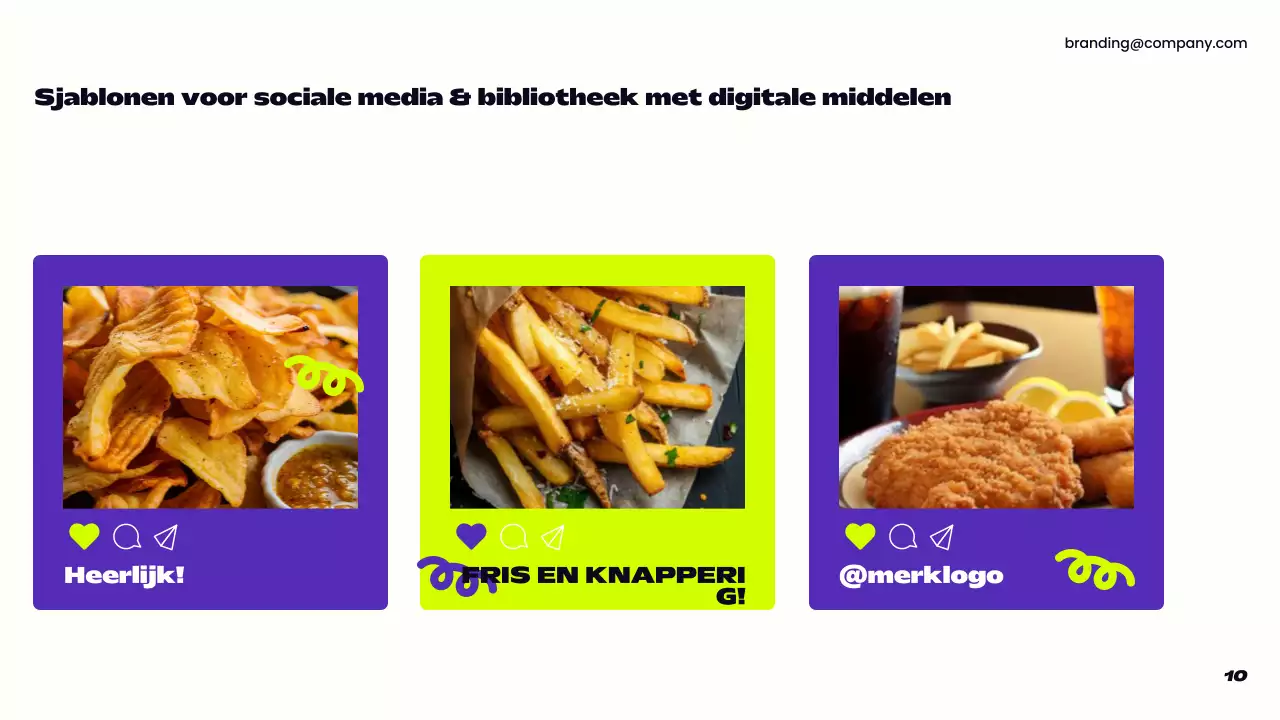 paarse moderne merkrichtlijn