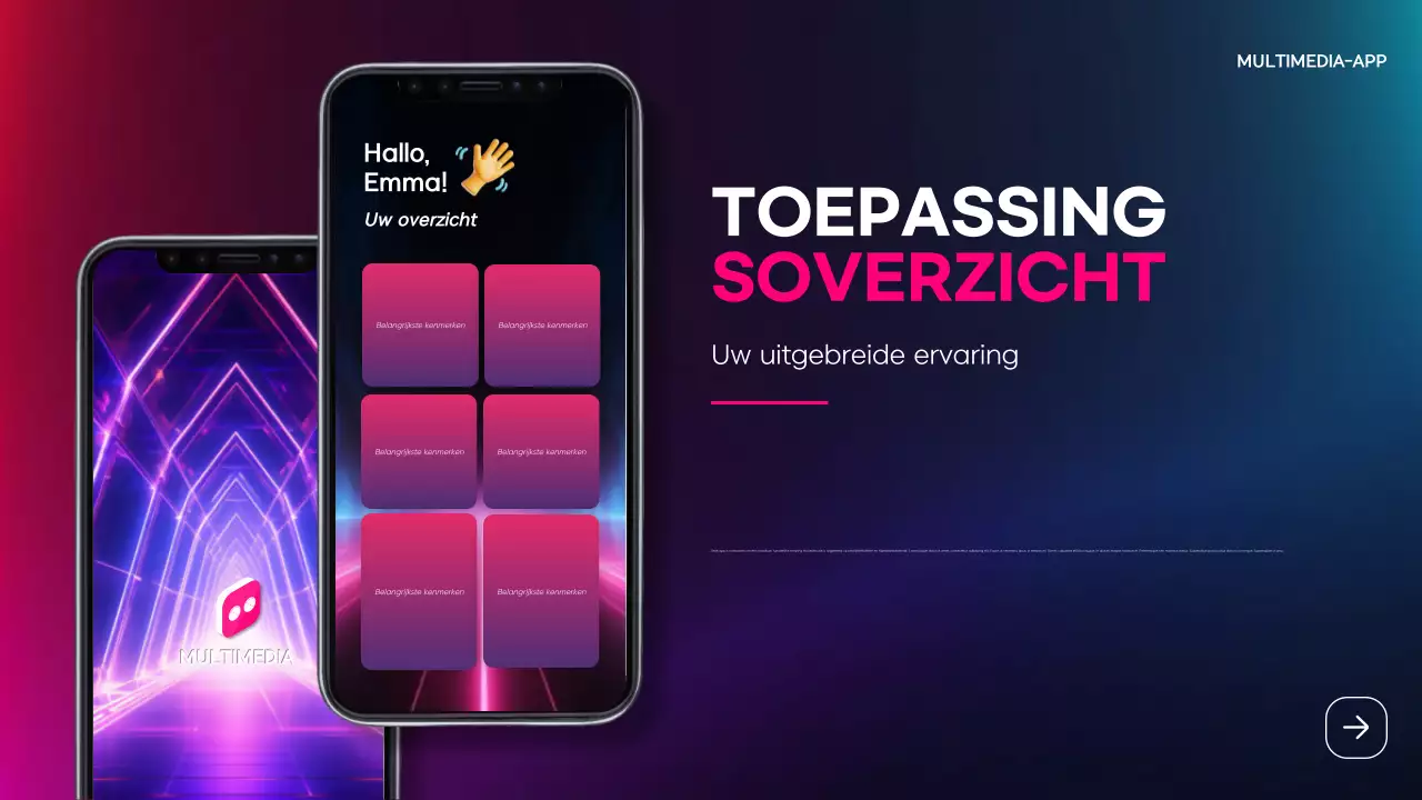 moderne app promotie