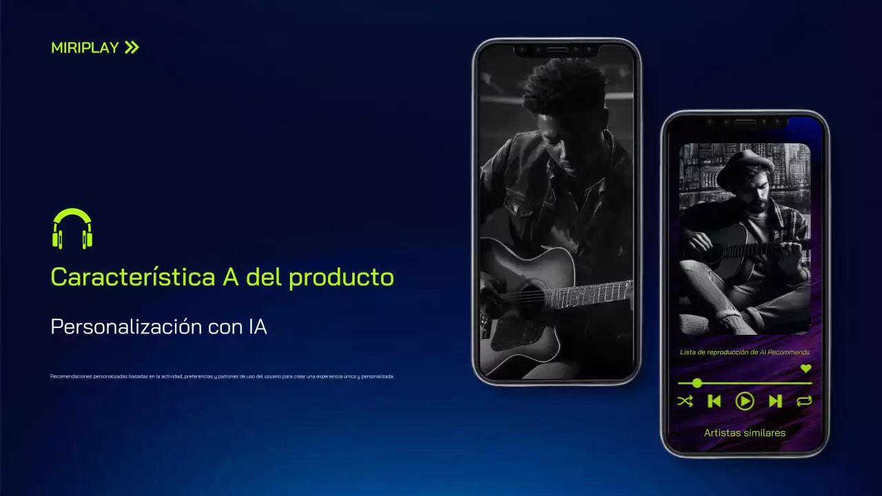 presentación de la aplicación móvil purple modern