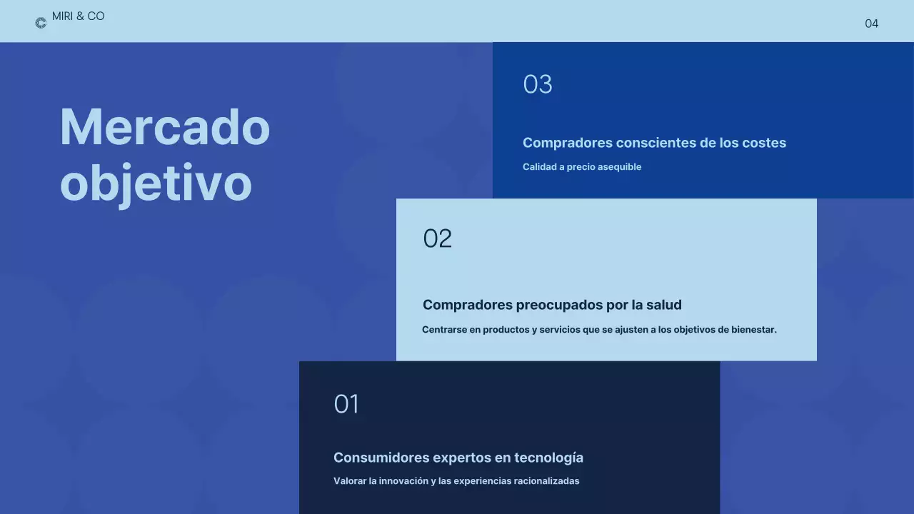 plan de negocio moderno azul oscuro