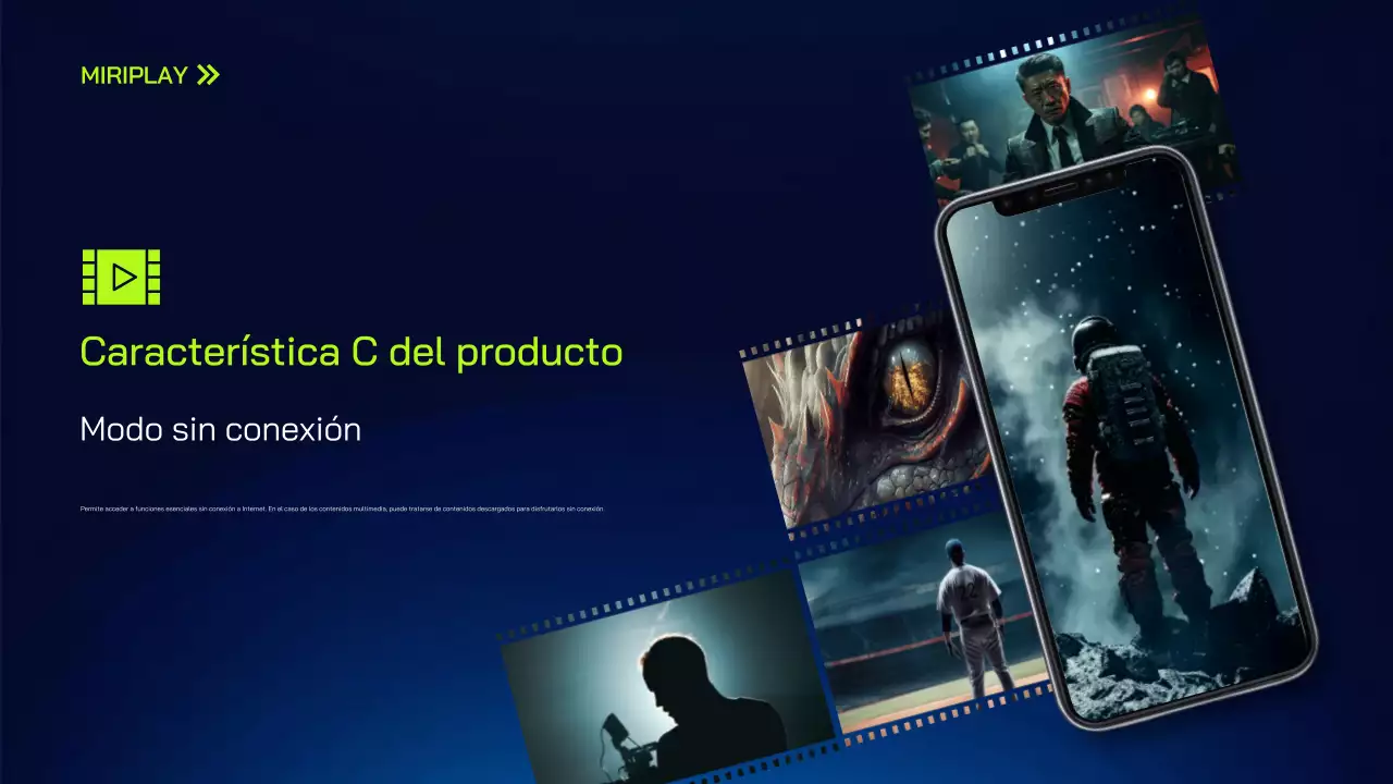 presentación de la aplicación móvil purple modern