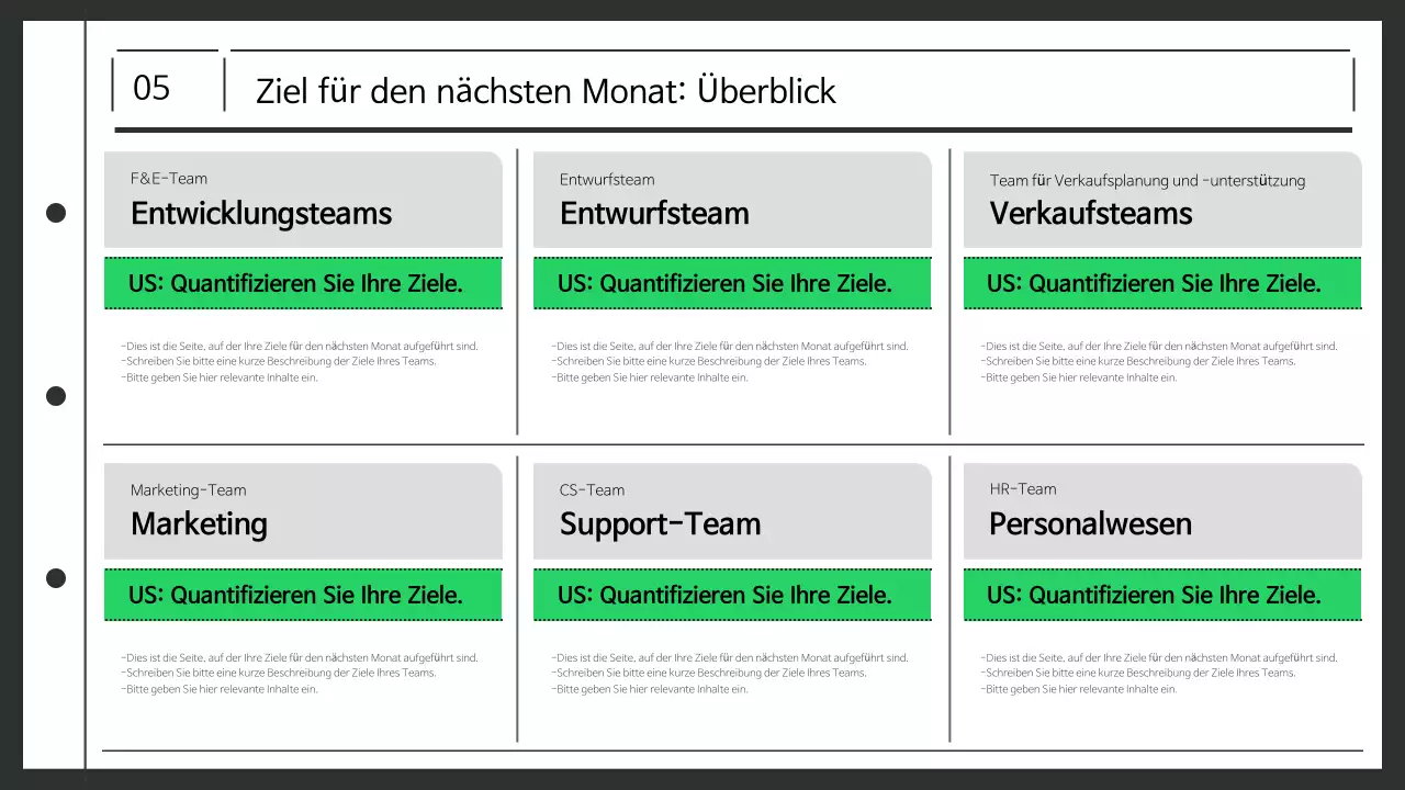 Planung abstrakter sauberer Arbeitsplatz Sitzungsprotokolle