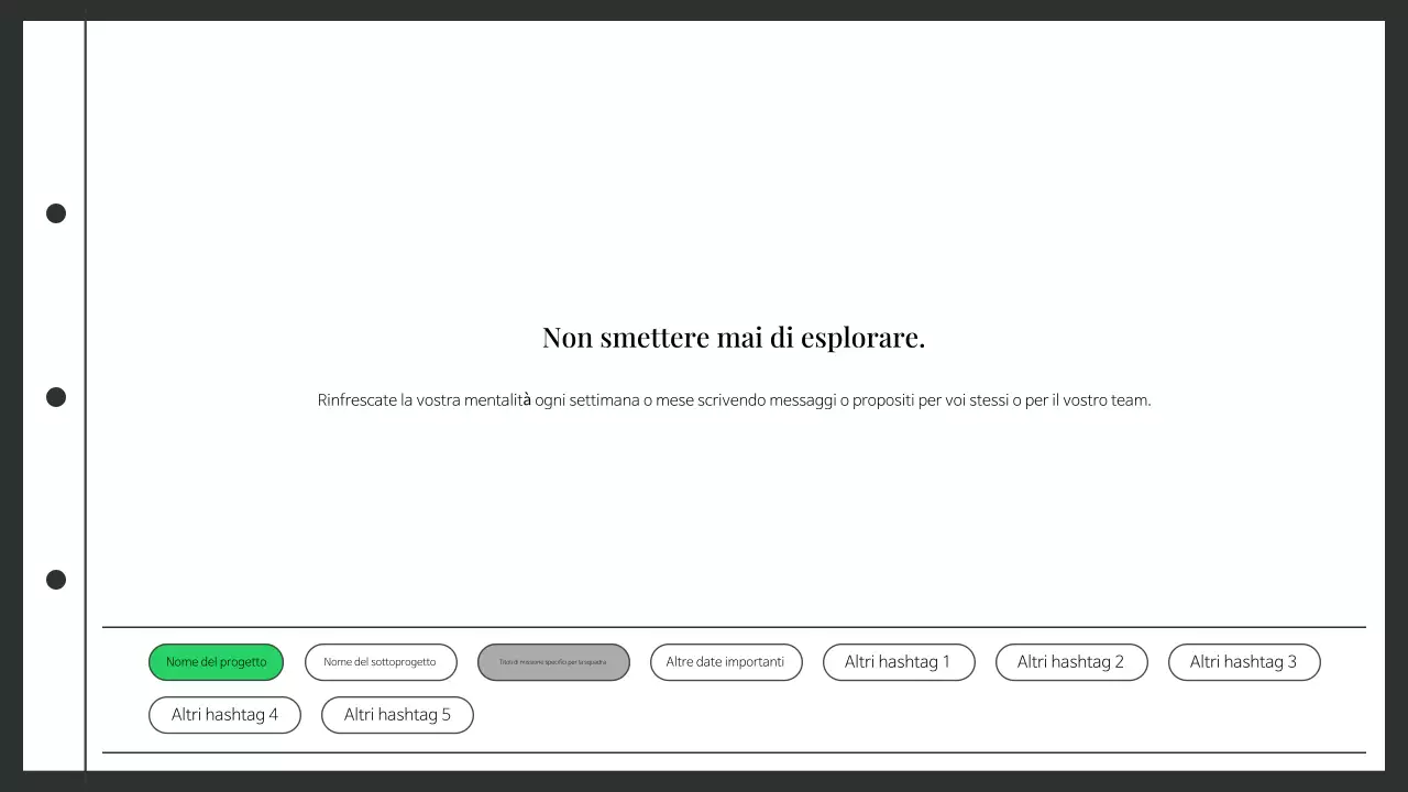 Verbale di riunione del luogo di lavoro pulito