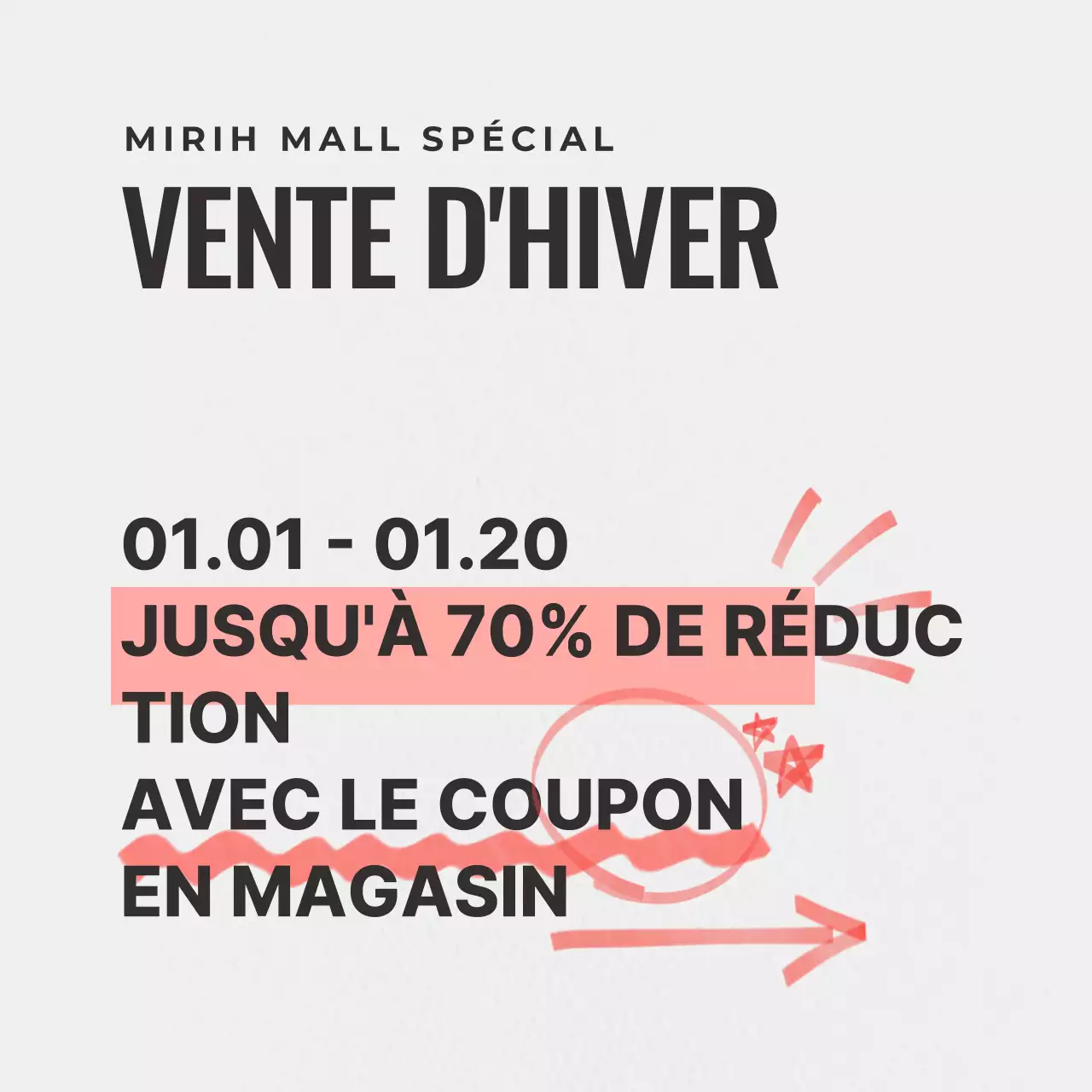 Black Modern Sale Promotion