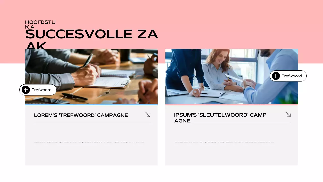 blauwe moderne social media presentatie