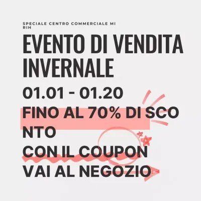 Promozione vendita nera moderna