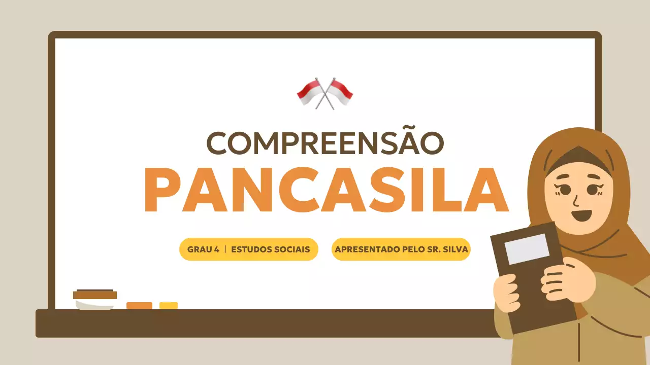 aula de estudos sociais educacionais bege