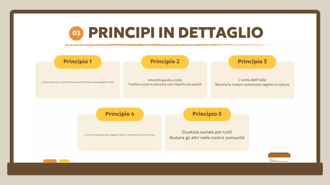 Lezione di studi sociali educativi beige