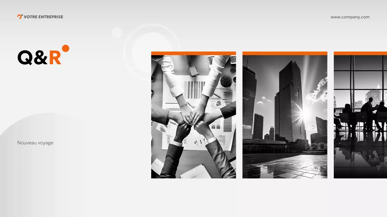 orange modern onboarding guide